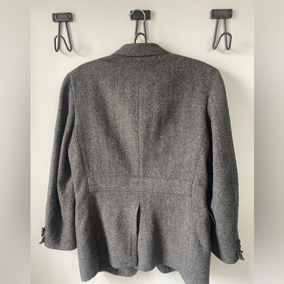 Vintage The Sovereign Men’s Suit Jacket Sport coat Blazer wool herringbone lined - Picture 5 of 12